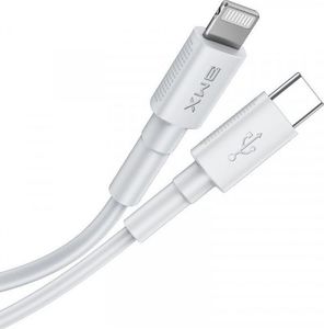 Kabel USB Baseus Kabel USB-C do Lightning Baseus BMX Mini White, MFi, Power Delivery, 18W, 1,8m (biały) 2