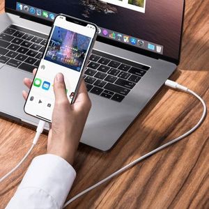 Kabel USB Baseus Kabel USB-C do Lightning Baseus BMX Mini White, MFi, Power Delivery, 18W, 1,8m (biały) 7