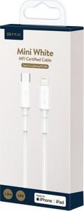 Kabel USB Baseus Kabel USB-C do Lightning Baseus BMX Mini White, MFi, Power Delivery, 18W, 1,8m (biały) 8