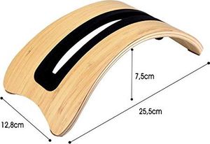 Samdi Pionowy stojak SAMDI do laptopa MacBook, uchwyt na laptopa do ochrony drewna z 3 miękkimi wkładkami silikonowymi do Apple MacBook Air Pro Retina White Birch 4