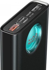 Powerbank Baseus Powerbank 20000mA z wyświetlaczem Baseus Ambilight 2x USB, QC 3.0, PD (czarny) 4