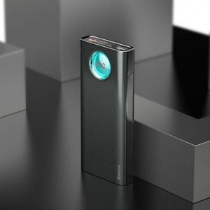 Powerbank Baseus Powerbank 20000mA z wyświetlaczem Baseus Ambilight 2x USB, QC 3.0, PD (czarny) 6