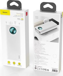 Powerbank Baseus Powerbank Baseus Ambilight, 20000mAh, PD, QC 3.0, 18W (biały) 7