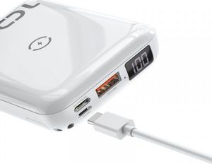 Powerbank Baseus Powerbank Baseus Mini S z ładowaniem indukcyjnym, 10000mAh, 18W, USB (biały) 6