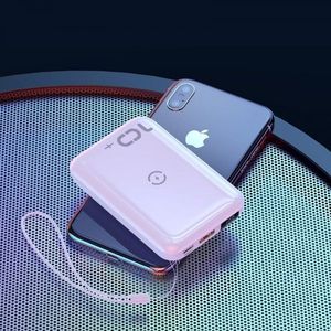 Powerbank Baseus Powerbank Baseus Mini S z ładowaniem indukcyjnym, 10000mAh, 18W, USB (biały) 9