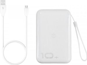 Powerbank Baseus Powerbank Baseus Mini S z ładowaniem indukcyjnym, 10000mAh, 18W, USB (biały) 10