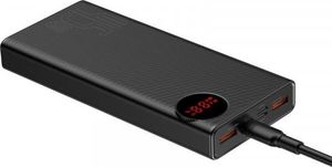 Powerbank Baseus Powerbank 20000mAh z wyświetlaczem Baseus Mulight 2x USB, QC 3.0, PD, 45W (czarny) 6