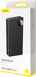 Powerbank Baseus Powerbank 20000mAh z wyświetlaczem Baseus Mulight 2x USB, QC 3.0, PD, 45W (czarny) 7