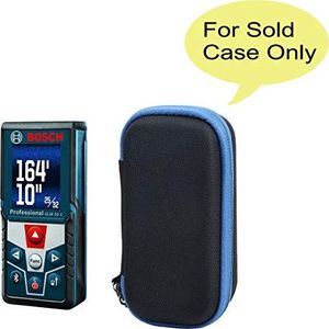 co2CREA co2CREA twardy futerał do profesjonalnego dalmierza laserowego Bosch GLM 40 / GLM 50 C / GLM165-10 / Bosch Blaze Pro GLM165-40 (tylko etui) (czarny / niebieski) 2