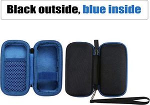 co2CREA co2CREA twardy futerał do profesjonalnego dalmierza laserowego Bosch GLM 40 / GLM 50 C / GLM165-10 / Bosch Blaze Pro GLM165-40 (tylko etui) (czarny / niebieski) 4