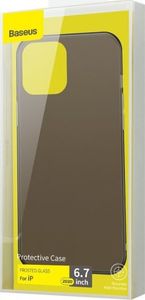 Baseus Baseus Frosted Glass Protective Case For iP 6.7inch 2020 Black 5