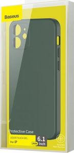 Baseus Baseus Liquid Silica Gel Protective Case For iP 6.1inch 2020 Dark green 5