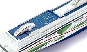 Siku SIKU 1728, prom Tallink Megastar, 1: 1000, metal / plastik, biały / niebieski / zielony, wszechstronny 4