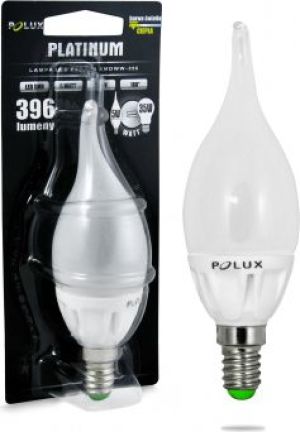Polux Żarówka LED F40, 5W, E14, 3000K 1