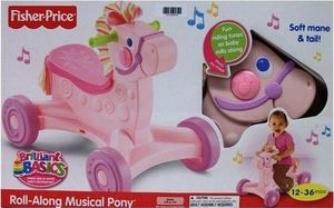 Mattel Mattel Fisher Price Musical Rollator Pony Pink 4