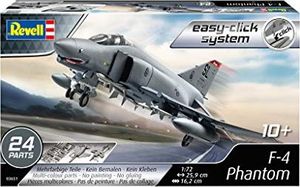Revell Easy-Click 03651 F-4 Phantom - zestaw modelarski dla początkujących z systemem Easy-Click, wielokolorowy 6