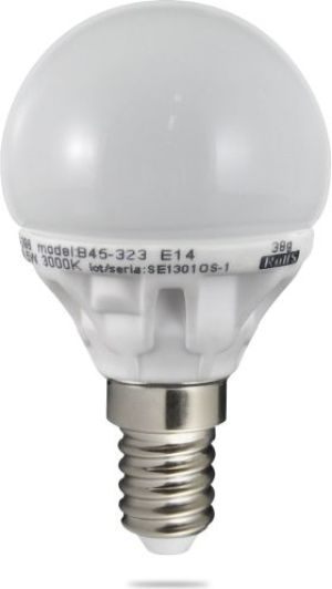 Polux Żarówka LED G45, E14, 4W, 3000K 1
