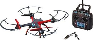 Dron Revell Revell Control RC Quadrocopter z kamerą HD, zdalnie sterowany pilotem 2,4 GHz, łatwy w lataniu dzięki czujnikowi wysokości, żyroskopowi, wymiennej baterii, funkcja flip, prędkości - ARROW QUAD 23897 1