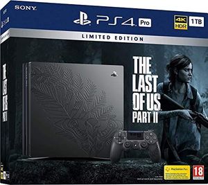 Sony PS4 PRO The Last Of Us 2 Limited Edition Czarna konsola Playstation 4 o pojemności 1 TB 1