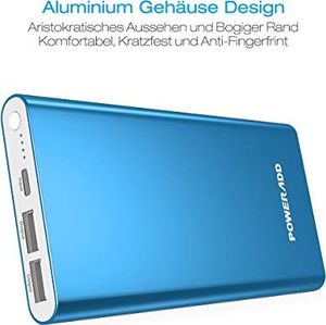 Powerbank POWERADD POWERADD Pilot 4GS 12000 mAh Zewnętrzna ładowarka do telefonu ze złączem Iightning Power bank Specjalnie dla iPhone'a 8, X, XS, 7, 7 Plus, 6, 6 Plus, 6s, 5, 5s, 5c 4