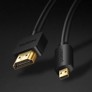 Kabel Ugreen HDMI Micro - HDMI 1.5m czarny (54697) 2