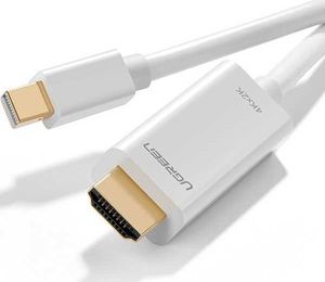 Kabel Ugreen DisplayPort Mini - HDMI 1.5m biały (101250) 1