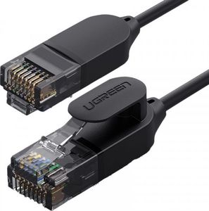 Ugreen Ugreen kabel przewód internetowy sieciowy Ethernet patchcord RJ45 Cat 6A UTP 1000Mbps 1 m czarny (70332) uniwersalny (58914-uniw) - 58914-uniw 1