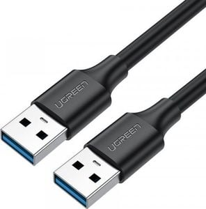 Kabel USB Ugreen USB-A - USB-A 0.25 m Czarny (79204) 1