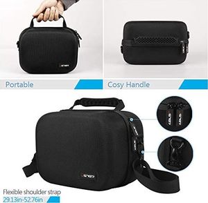 JSVER JSVER Case na Oculus Go, pokrowiec na zestaw słuchawkowy 3D VR Virtual Reality do kontrolera bezprzewodowego Oculus Go Gamepad Bluetooth do gier pilot Eva Hart Etui podróżne 3