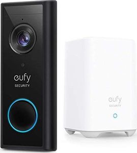 Eufy eufy Security, bezprzewodowy dzwonek wideo z baterią, 2K HD, brak miesięcznych opłat, inteligentne rozpoznawanie osoby, dwustronna funkcja audio, łatwa instalacja 1