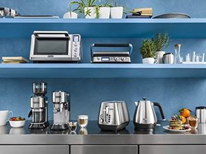 Toster DeLonghi DeLonghi Toster Distinta X CTI2103.M Toster 2-komorowy z nasadką na bułkę, stal nierdzewna 5