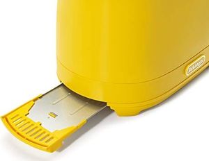 Toster DeLonghi Toster De Longhi CTLAP2203 ze szczypcami, 550 W. żółty 3