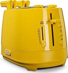Toster DeLonghi Toster De Longhi CTLAP2203 ze szczypcami, 550 W. żółty 4