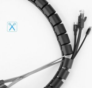 Organizer Ugreen Spirala na przewody Czarny 1 sztuka  (54796) 8