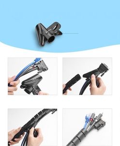 Organizer Ugreen Spirala na przewody Czarny 1 sztuka  (54796) 9