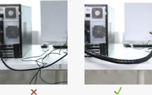 Organizer Ugreen Spirala na przewody Czarny 1 sztuka  (54796) 10