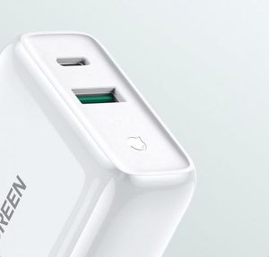 Ładowarka Ugreen 1x USB-A 1x USB-C 3 A (56562) 3