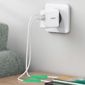 Ładowarka Ugreen 1x USB-A 1x USB-C 3 A (56562) 4
