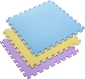 One Fitness Mata ochronna MP10 180 cm x 180 cm x 1 cm wielokolorowa 10