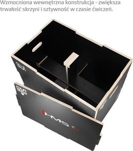 HMS DSC02 SKRZYNIA PLYOMETRYCZNA WZMOCNIONA 750x600x500MM HMS 5