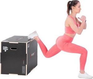 HMS DSC02 SKRZYNIA PLYOMETRYCZNA WZMOCNIONA 750x600x500MM HMS 9