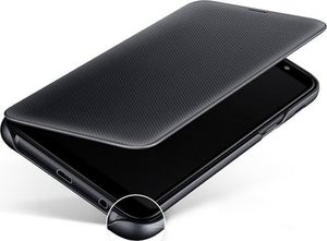 Samsung Samsung Wallet Cover etui kabura bookcase z kieszonką na kartę Samsung Galaxy A6 Plus (2018) A605 czarny (EF-WA605CBEGWW) 6