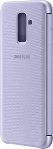 Samsung Samsung Wallet Cover etui kabura bookcase z kieszonką na kartę Samsung Galaxy A6 Plus (2018) A605 fioletowy (EF-WA605CVEGWW) 7
