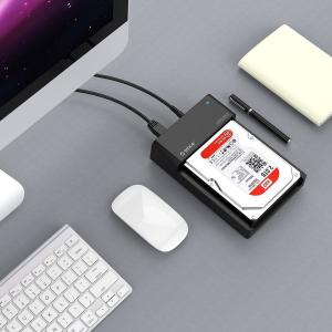 Stacja dokująca Orico 2.5"/3.5" SATA - USB 3.2 Gen 1 (6518US3-V2-EU-BK-BP) 7