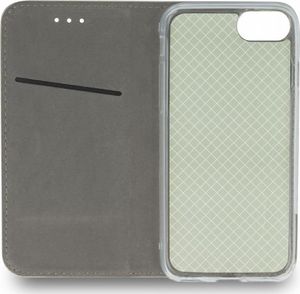 Pokrowiec Smart Magnetic do Samsung A42 5G różowo-złoty 6