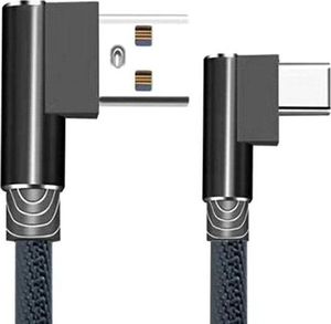 Kabel USB Aptel USB-A - USB-C 1 m Czarny (4347-uniw) 2
