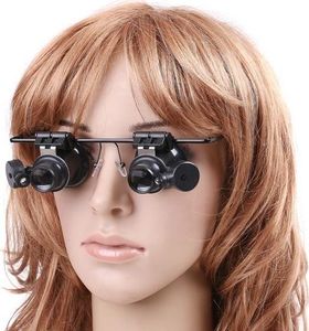 Apte AG480 Okulary Zegarmistrzowskie Lupa 20x z LED Uniwersalne 2