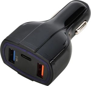 Ładowarka CGAuto 2x USB-A 1x USB-C 3.5 A  (4242-uniw) 3