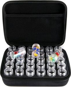 TopShine AG675 KUFER NA LAKIERY DO PAZNOKCI ETUI CZARNE uniwersalny 2