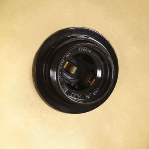 Lampa wisząca vidaXL Industrialna lampa wisząca, 25 W, mosiężna, okrągła, 40 cm, E27 2